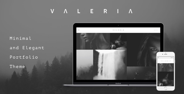 Valeria - Photography WordPress Theme Logo